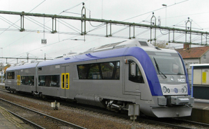 tåg på station